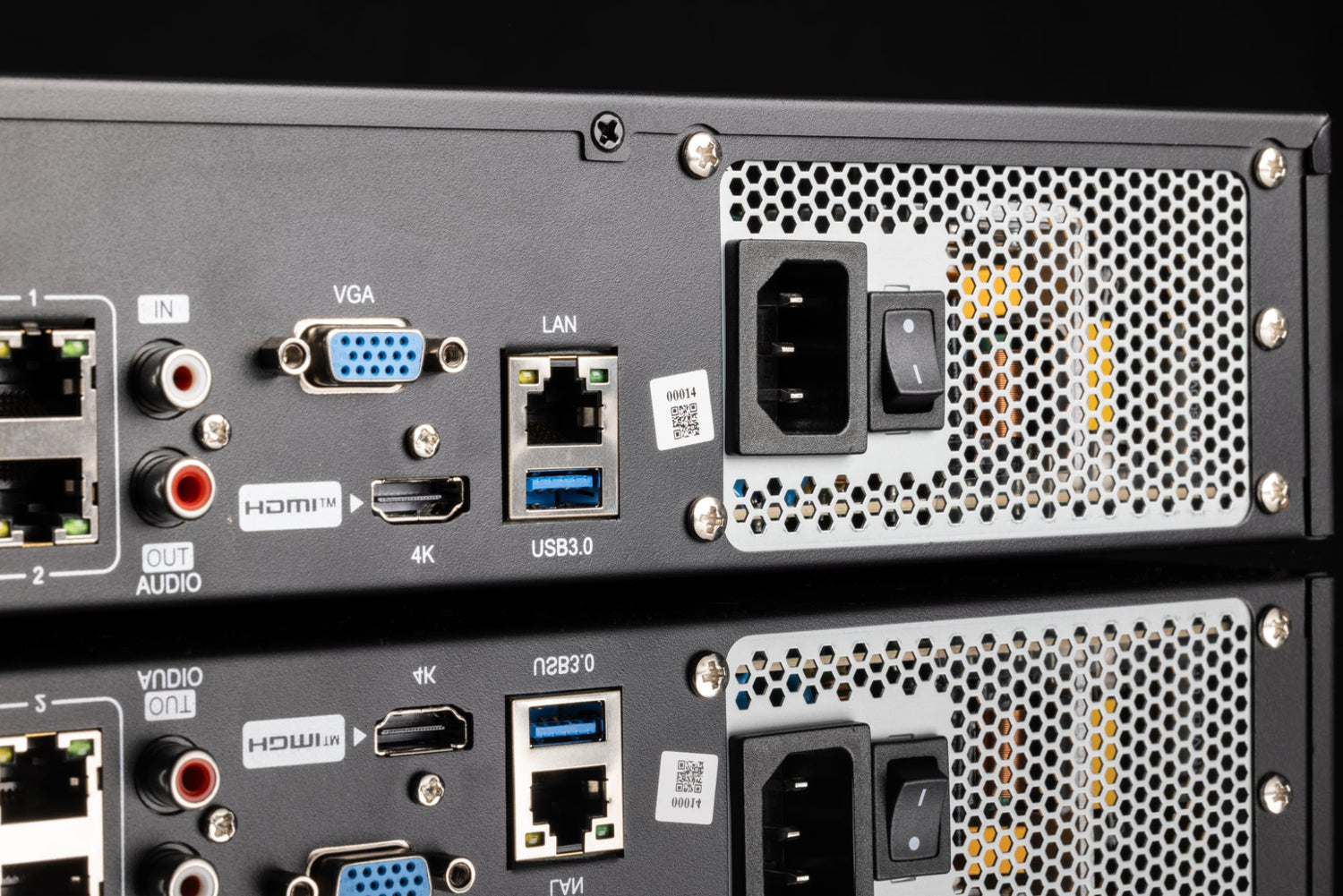 Zxtech Onyx 32CH (24-PoE) 16MP/4K PoE NVR Recorder, 4-Bay 40TB, H.265+, AI Human Detection