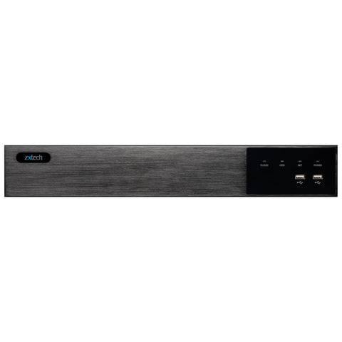 Zxtech Onyx 32 Channel 24-PoE Ports 40TB HDD Bays 12MP/4K CCTV NVR