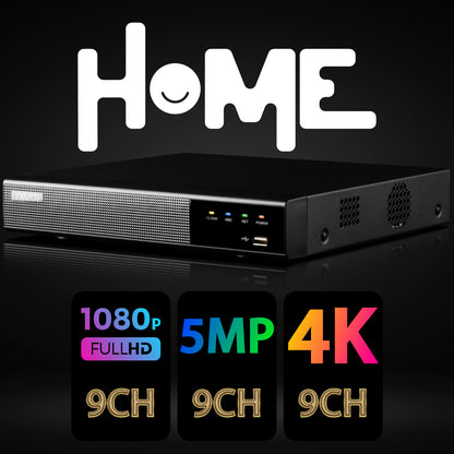 Zxtech Home 4K 9CH CCTV NVR