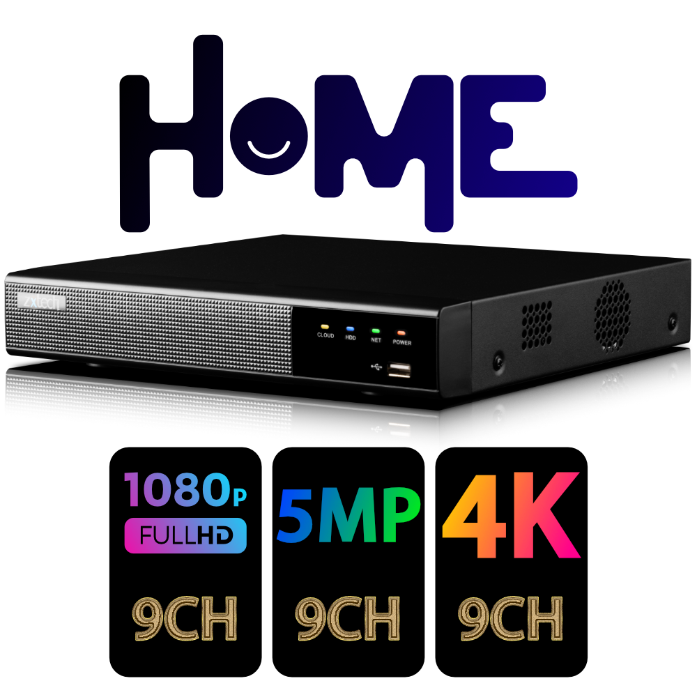 Zxtech Home 4K 9CH CCTV NVR