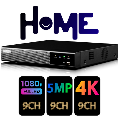 Zxtech Home 4K 9CH CCTV NVR