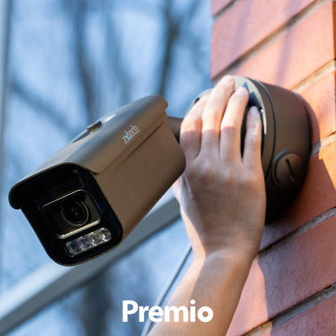 Zxtech Premio AI 4K/8MP/5MP Auto Zoom Audio PoE IP Security Camera