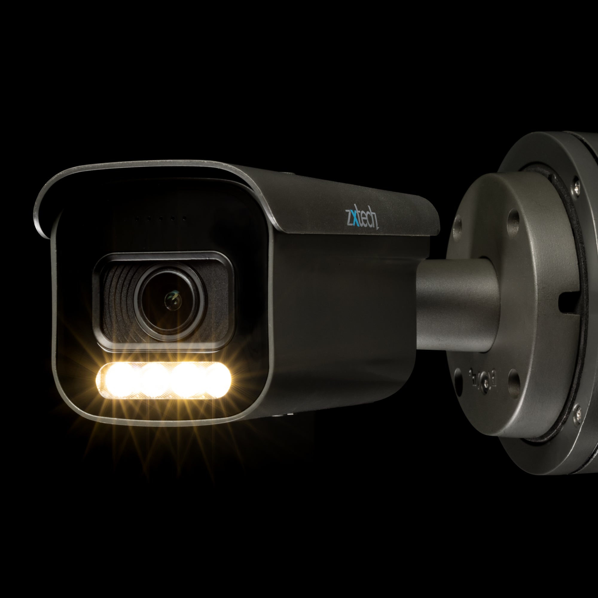 Zxtech Premio 4K (8MP) – 5× Motorised Zoom PoE CCTV Camera with Audio – Pro Fusion Light (Enhanced)