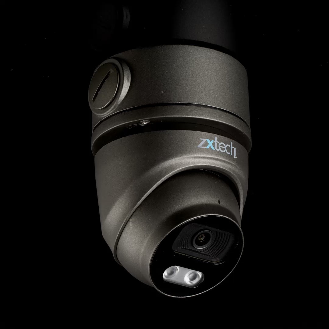 Zxtech MegaValue 4K (8MP) – PoE CCTV Camera with Audio – Pro Fusion Light