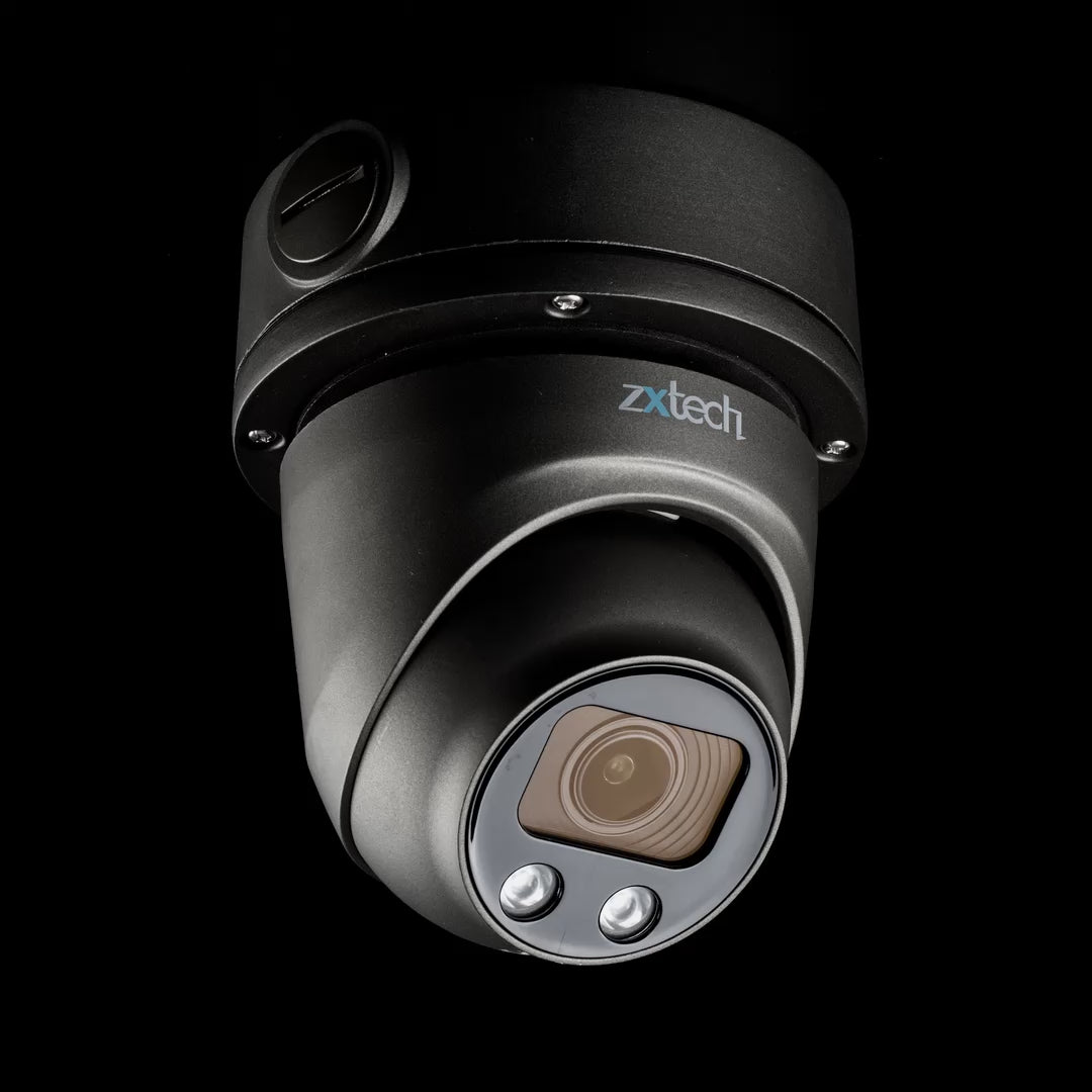 Zxtech Atlas 5MP – 5× Motorised Zoom PoE CCTV Camera with Audio – Pro Fusion Light