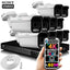 Zxtech 5MP 8MP Auto Zoom PoE Outdoor CCTV Camera  Face Recognition Security Kit RX10D16X