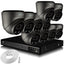 Zxtech 4K CCTV System - 10 x IP PoE Cameras Motorised Lens Face Detection Outdoor Sony Starvis  | RX10G16X