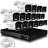 Zxtech 16 x 5MP 8MP PoE IP Camera NVR Face Recognition Complete Security System RX16B16X
