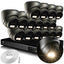 Zxtech Colour Night Vision 16 x 5MP 8MP PoE IP Cameras CCTV NVR Face Recognition Complete System RX16E16X