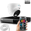 Zxtech 1x 4K/8MP/5MP Face Recognition Built-in Mic PoE IP Dome Camera System