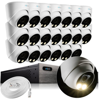 Zxtech Atlas AI 4K/8MP/5MP Auto Zoom Audio PoE IP Security Camera
