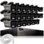 Zxtech 20 x 5MP 8MP IR PoE Camera Face Recognition Full System RX20F24W