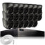 Zxtech 20 x 5MP 8MP Auto Zoom PoE CCTV Camera Face Recognition Home CCTV Kit RX20G24W