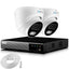 Zxtech 4K CCTV System - 2 x IP PoE Cameras Audio Recording Face Detection Outdoor Sony Starvis  | RX2A4Z