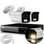 Zxtech 4K CCTV System - 2 x IP PoE Cameras Audio Recording Face Detection Outdoor Sony Starvis  | RX2B4Z