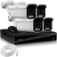 Zxtech 4K CCTV System - 4 x IP PoE Cameras Motorised Lens Face Detection Outdoor Sony Starvis Enhanced Night Vision  | RX4D4Z