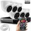 Zxtech 5MP 8MP 4K UHD Auto Zoom IP67 PoE Outdoor Face Recognition Complete Kit RX6C9Y