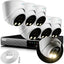 Zxtech 4K CCTV System - 6 x IP PoE Cameras Motorised Lens Face Detection Outdoor Sony Starvis  | RX6C9Y
