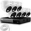 Zxtech 4K CCTV System - 7 x IP PoE Cameras Audio Recording Face Detection Outdoor Sony Starvis  | RX7A9Y