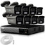 Zxtech 4K CCTV System - 8 x IP PoE Cameras Audio Recording Face Detection Outdoor Sony Starvis  | RX8F9Y