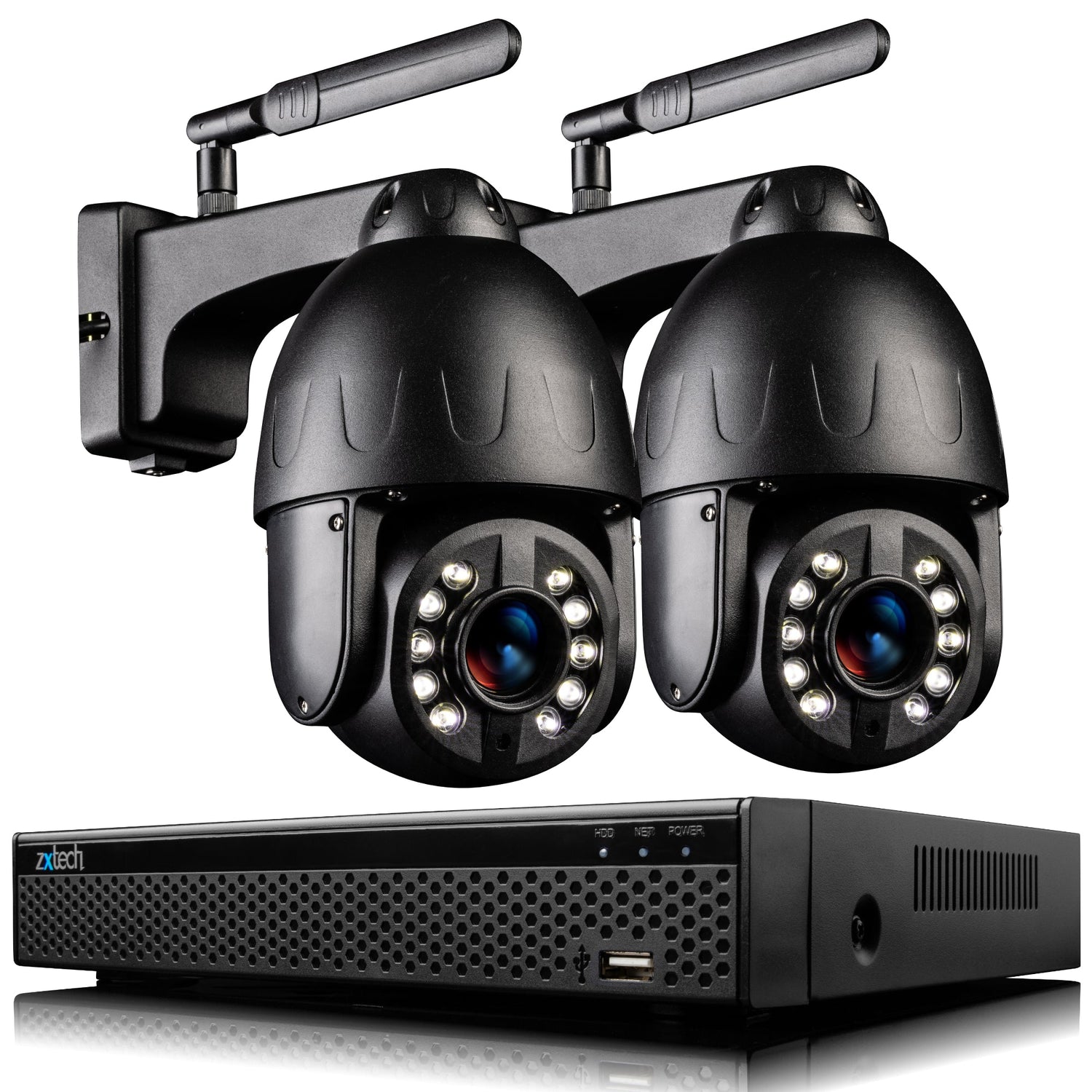 5mp best outdoor camera wireless 10x zoom ptz cctv kit led night vision