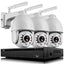 super hd wireless cctv ptz camera security system led night vision