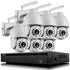 super hd 10x zoom ptz wireless surveillance cameras cctv system colour night vision