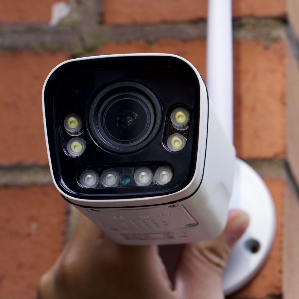 Zxtech 5MP/8MP/4K Wireless CCTV System - 1x WiFi Security Camera Outdoor 2-Way-Audio Night Vision 9CH Sony Starvis  | WF1A9Y