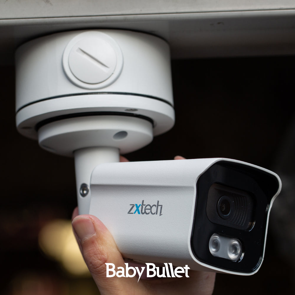 4K CCTV System Face Detection Cameras IP67 Colour | Zxtech