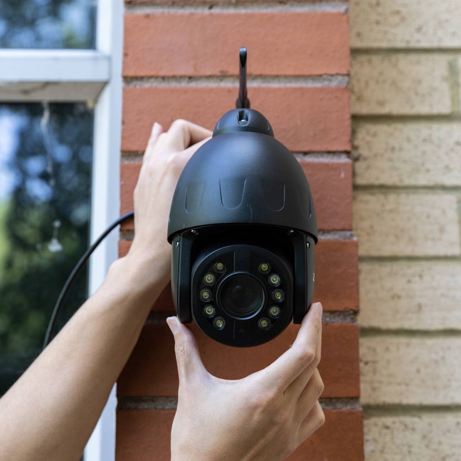 Zxtech Mini PTZ 10X/5X Zoom 5MP Wireless Standalone CCTV Camera