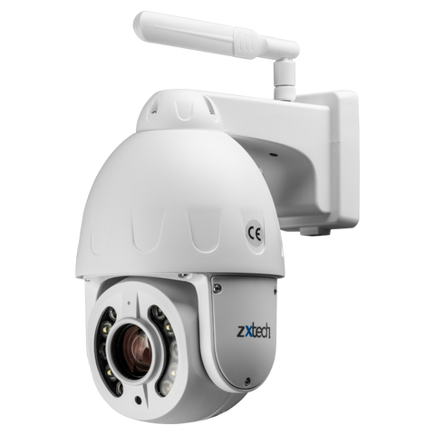 Zxtech Mini PTZ 10X/5X Zoom 5MP Wireless Standalone CCTV Camera