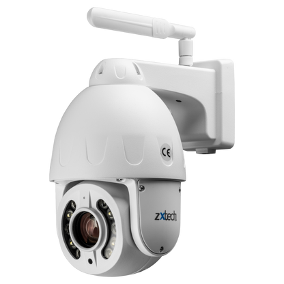Zxtech Mini PTZ 10X/5X Zoom 5MP Wireless Standalone CCTV Camera