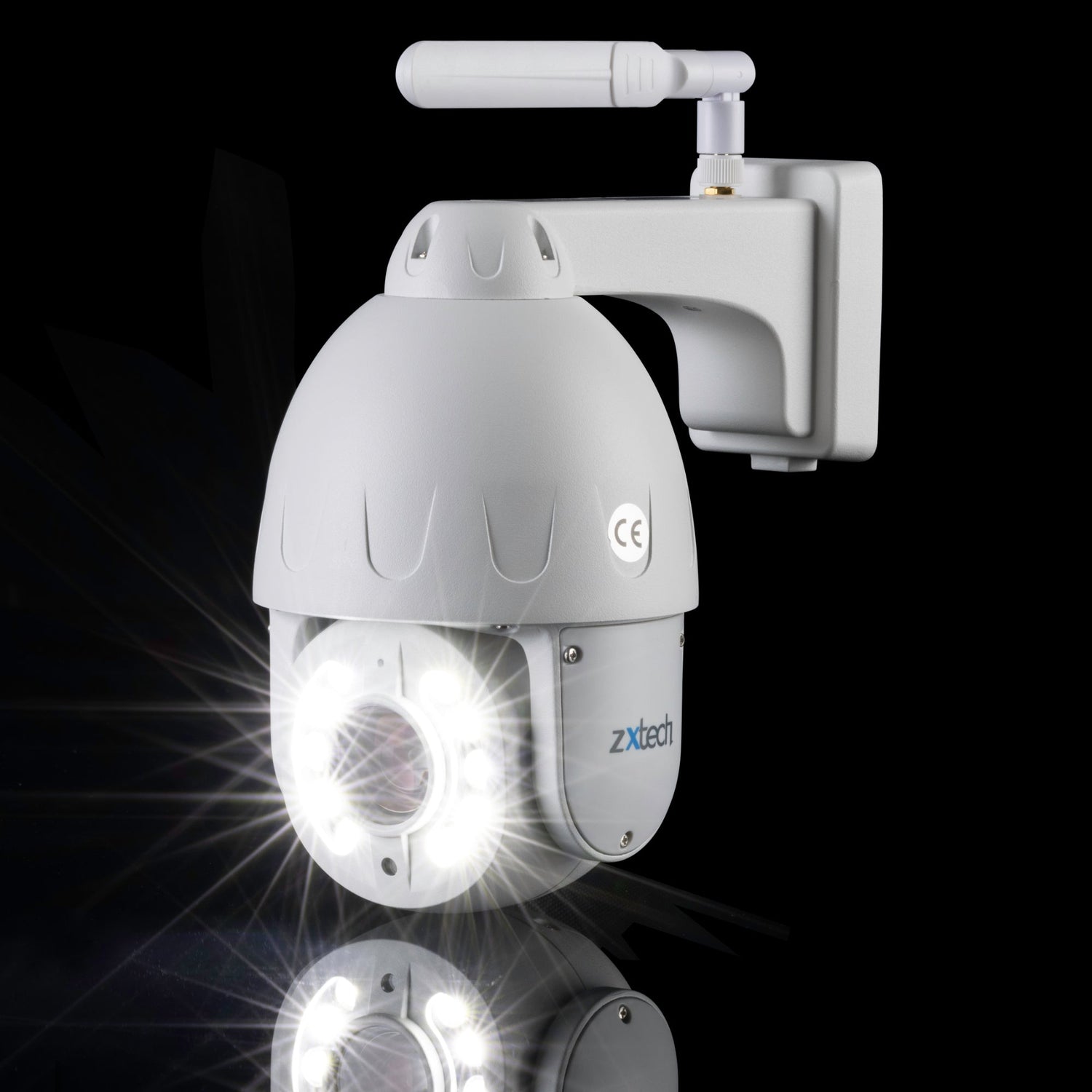 Zxtech Mini PTZ 10X/5X Zoom 5MP Wireless Standalone CCTV Camera