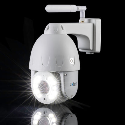 Zxtech Mini PTZ 10X/5X Zoom 5MP Wireless Standalone CCTV Camera