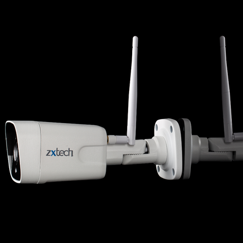 Zxtech 5MP Wireless CCTV System - 3x WiFi Security Cameras Outdoor  2-Way-Audio Night Vision 9CH Sony Starvis | WF3A9Y