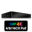 Zxtech Onyx 4/8/16CH PoE IP CCTV NVR