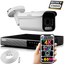 Zxtech 1 PoE 5MP 4K 8MP Outdoor CCTV Camera Face Recognition NVR Security Kit RX1D4Z